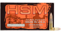 HSM Ammo 300 Blackout 150 Grain FMJ 20 Rounds [300
