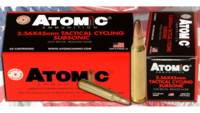 Atomic Ammo Subsonic 5.56x45mm (5.56 NATO) 112 Gra