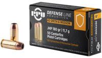 PPU Ammo Defense 40 S&W 180 Grain JHP [PPD40]